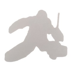 Goalie Sticker size 1