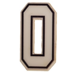 3D Helmet Number Sticker