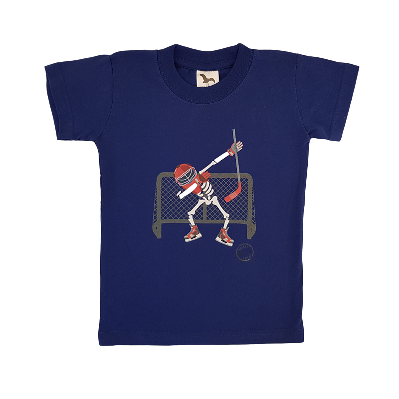 Skeleton Goalie Youth T-Shirt