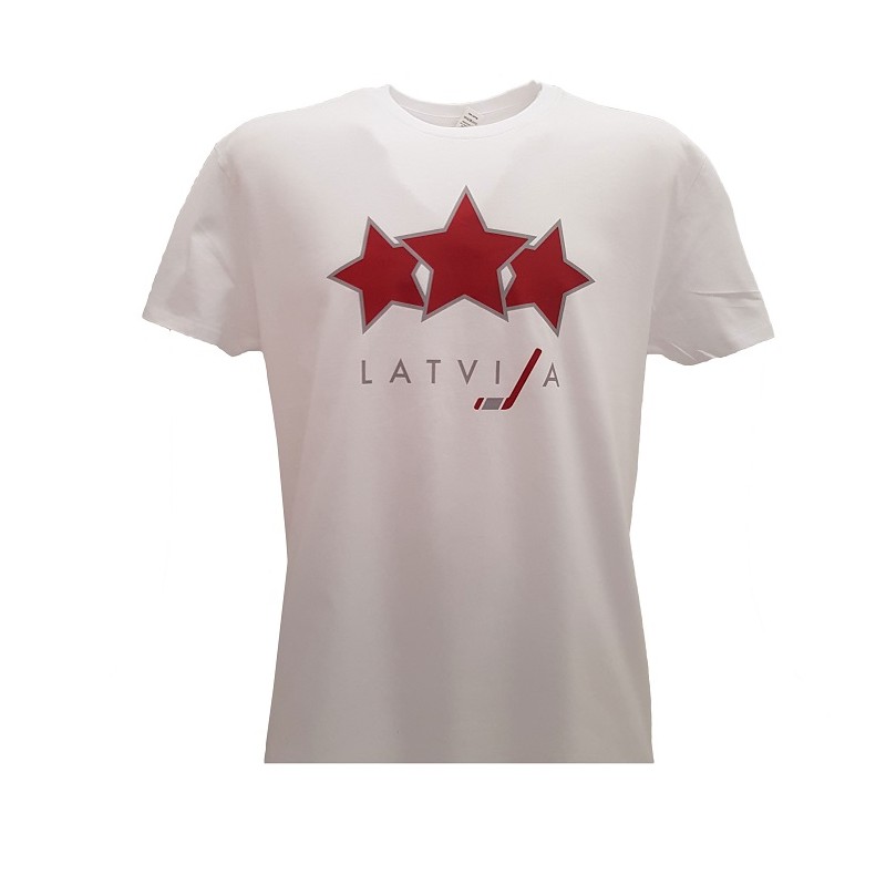 Senior Three Star Latvia T-Shirt