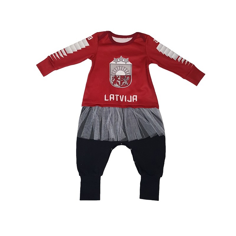 Team Latvia National Girl Youth Suit